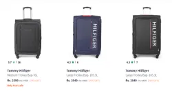 Tommy Hilfiger Trolley Bags @ Flat 70% Discount