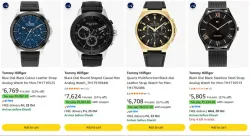 Tommy Hilfiger watches upto 57% Discount