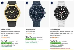 Tommy Hilfiger Wrist Watches at up to 57% Discount