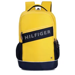Tommy Hilfiger Zander Unisex 15 Inch Laptop Backpack Yellow + Navy