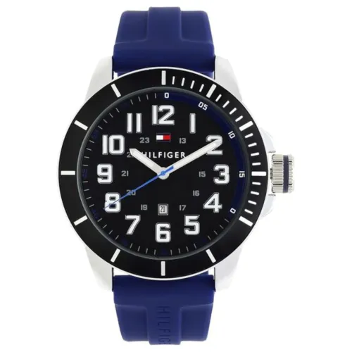 Image of Tommy Hilfiger Analog Black Dial Men's Watch