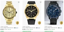 Tommy Hilfiger Mens Wrist Watches At Minimum 53% Discount