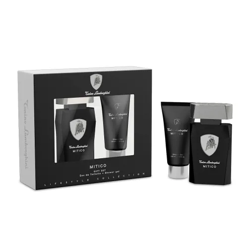 Image of Tonino Lamborghini Mitico Gift Set Edt 75ml + After Shave Balm 100ml
