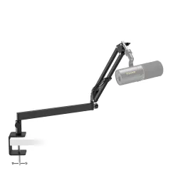 Tonor Mic Arm Desk Mount, Low Profile Boom Arm, Microphone Arm, Adjustable Mic Stand with Desk Mount Clamp, Cable Manage