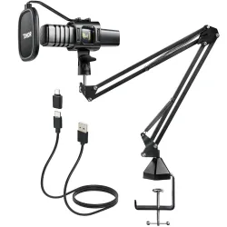 TONOR TC30+ USB Condenser Microphone Kit with Arm Stand