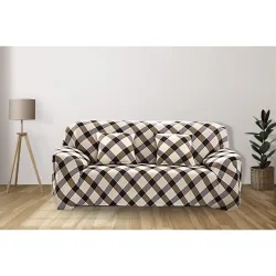 TONY STARK Universal Two Seater Sofa Cover Big Elasticity, Protective