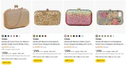 TOOBA Womens Clutch starting @ ₹299
