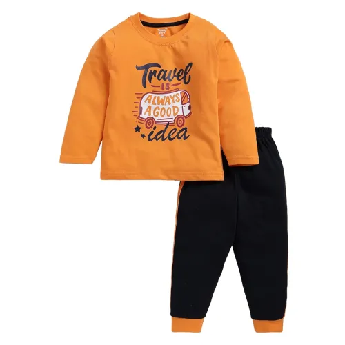 Image of Toonyport Kids' Printed Top & Pant Set