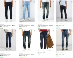 Top Branded Mens Jeans Minimum 70% Discount.