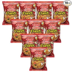 Top Ramen Classic Masala Noodles 70gm (Pack of 10)