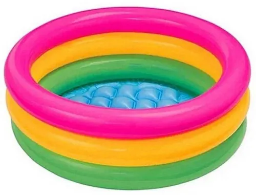Image of TopQore Intex 2ft Kids Inflatable Pool (Multicolour)