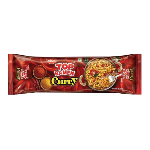Image of Top Ramen Instant Noodles Curry Veg 480g