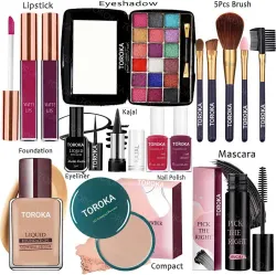 TOROKA BEST Makeup Kit Sets One-stop Beauty Package for Beginners .