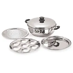 Tosaa Big Induction Compatible Multi Purpose Kadai 5 Plates