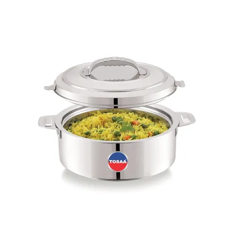 Image of TOSAA Double Wall Insulated Stainless Steel Casserole 2.4L
