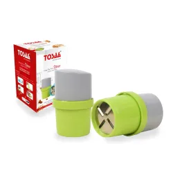 Tosaa Dry Fruit Cutter, Slicer, Grinder, Chocolate Cutter and Butter Slicer with 3 in 1 Blade Almonds, Cashews- Color Ma