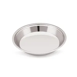 TOSAA Stainless Steel Parat- Dough Kneading Plate Heavy Duty Parat for Roti, Chapati, Puri,Unbreakable Stainless Steel P