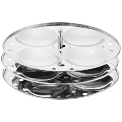 TOSAA STAINLESS STEEL IDLI 4 * 3 PLATES