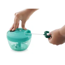 Tosaa Multipurpose Plastic Vegetable Pull Chopper Cutter 402 Steel Grade Blades for Effortlessly Chopping Vegetables and