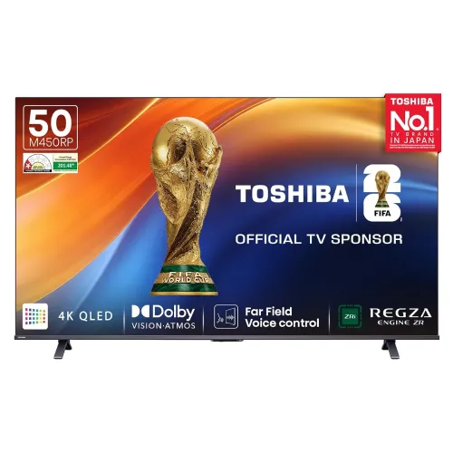 Image of Toshiba 126 cm (50 Inches) 4K Ultra HD Smart QLED TV