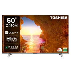 Toshiba 50 Inch C450ME 4K QLED Smart TV (50C450ME)