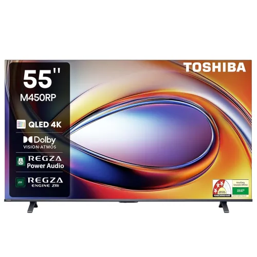 Image of Toshiba 55 Inch 4K Smart QLED TV (55M450RP)
