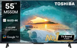 Toshiba 55 inch QLED 4K Smart Google TV (55M550MP)