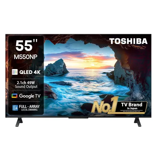 Image of TOSHIBA 55inches M550NP Series Smart QLED Google TV (55M550NP)