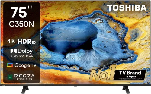 Image of Toshiba 75inch C350NP 4K Ultra HD Smart Google TV (75C350NP)