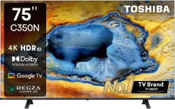 Toshiba 75inch C350NP 4K Ultra HD Smart Google TV (75C350NP)