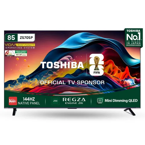 Image of Toshiba 85 Inch 85Z570SP | Mini Dimming QLED | 144Hz Game Mode Pro