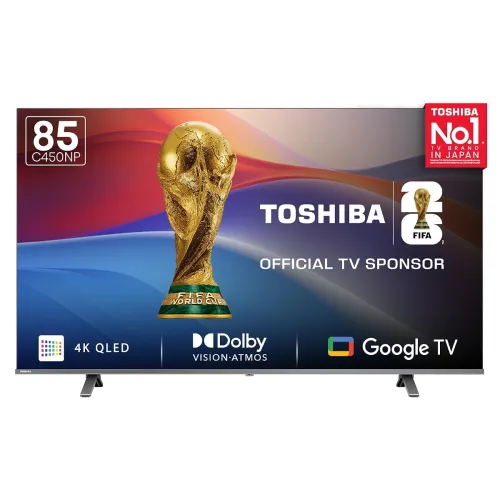 Image of Toshiba 85 inch 4K QLED Smart TV