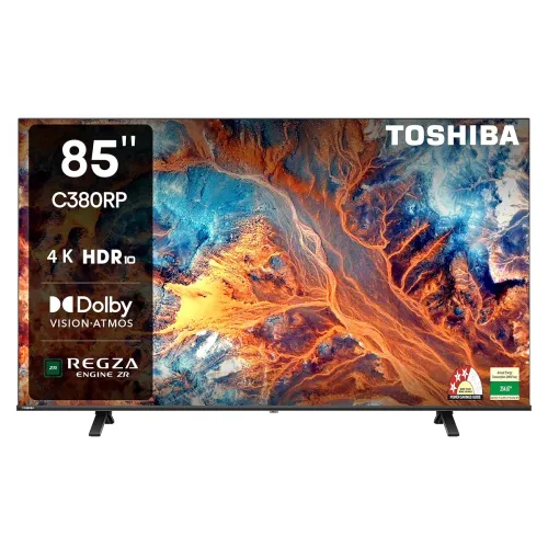Image of Toshiba 85Inch 4K Ultra HD Smart LED TV (85C380RP)