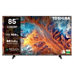 Toshiba 85Inch 4K Ultra HD Smart LED TV (85C380RP)