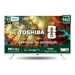 Toshiba 108 cm (43 inches) E350SP Series 4K Ultra HD Smart LED Google TV 43E350SP
