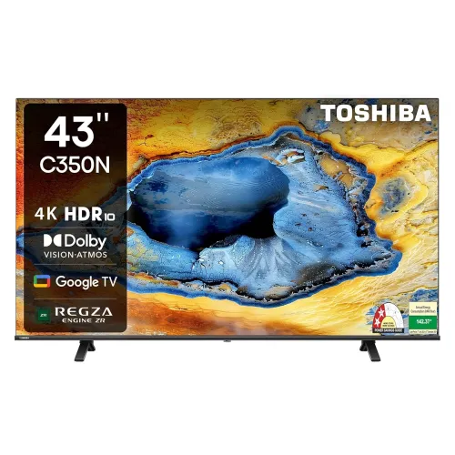 Image of TOSHIBA 108 cm C350NP Series 4K Ultra HD Smart LED Google TV 43C350NP