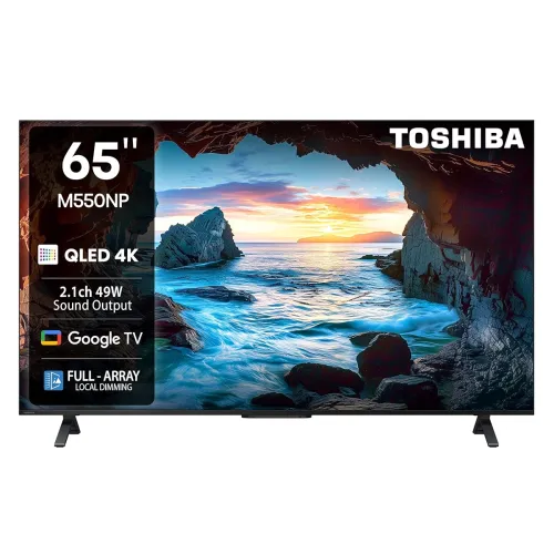 Image of TOSHIBA 164 cm M550NP Series 4K Ultra HD Smart QLED Google TV 