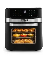 Tower Vortx 12L | 1600W | 12 Preset Menus | Bake, Grill & Roast
