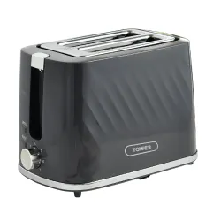 Tower Windsor 2 Slice Pop Up Toaster with Self