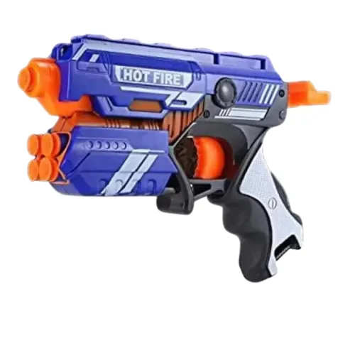 Image of Toy Cloud Soft Bullet Blaster Gun with 10 Foam Bullets