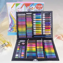 Toy Imagine 168 Pieces Art Set for Kids Drawing Painting Kit