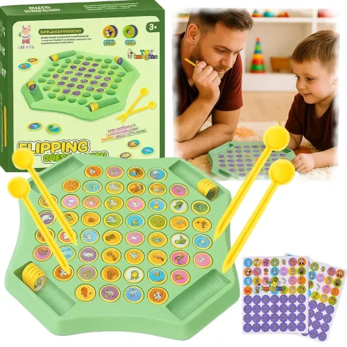 Image of Toy Imagine Animal Memory Flip Chess Game