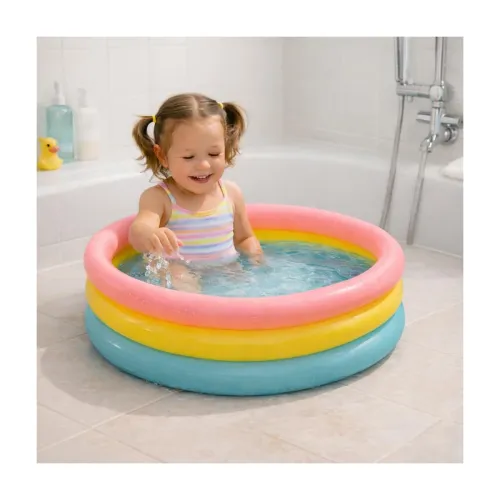 Image of Toy Imagine Baby Bath Tub 0–3 Years 2 Feet Round Pool 34\' X 10\' Sunset Glow