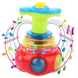 Toy Imagine Light-Up Gyro Spinner with Launcher