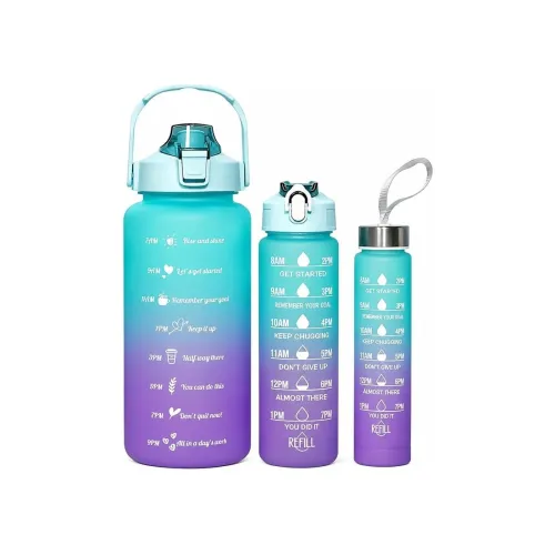 Image of Toy Imagine BPA-Free Motivational Water Bottle Set-3 2L 900ml 300ml