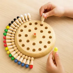 Toy Imagine Wooden Color Memory Game