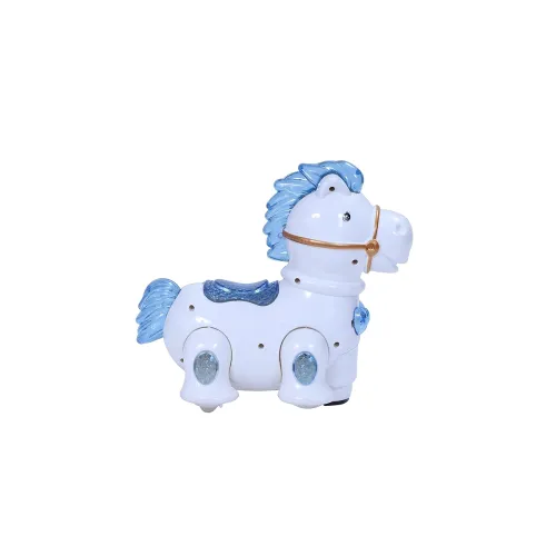 Image of Toy Zone Happy Ponny Bump 'N' Go-20646|Electronic Toy| Bump-N-Go Movement|Battery Operated Toy|