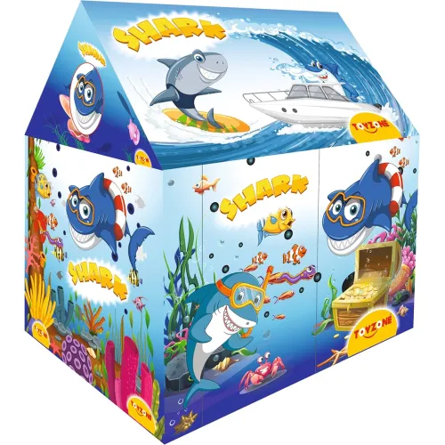 Image of TOY ZONE Tent House Play Set