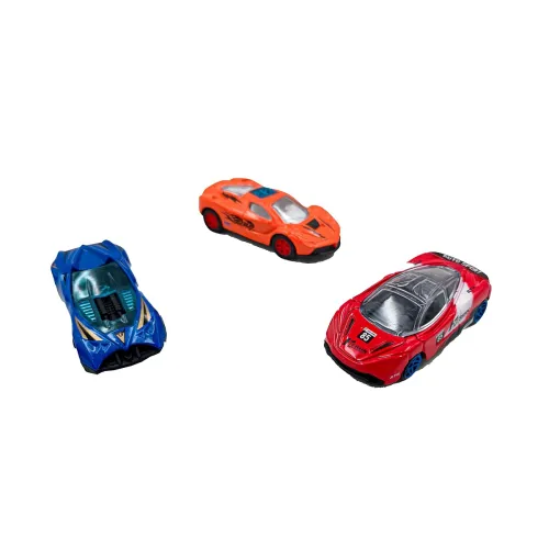 Image of Toybharat Free Wheel Metal Car Set 3 Pc
