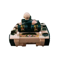 ToyBharat Indian Tank – Free Wheel Multicolour Toy for Kids 1–6 Years, Realistic, Safe & Travel-Friendly Gift